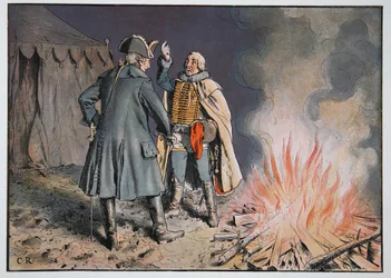 W obozie Bunzelwitz, wrzesień 1761